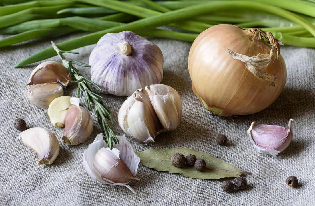 Zwiebel- und Knoblauchparasiten